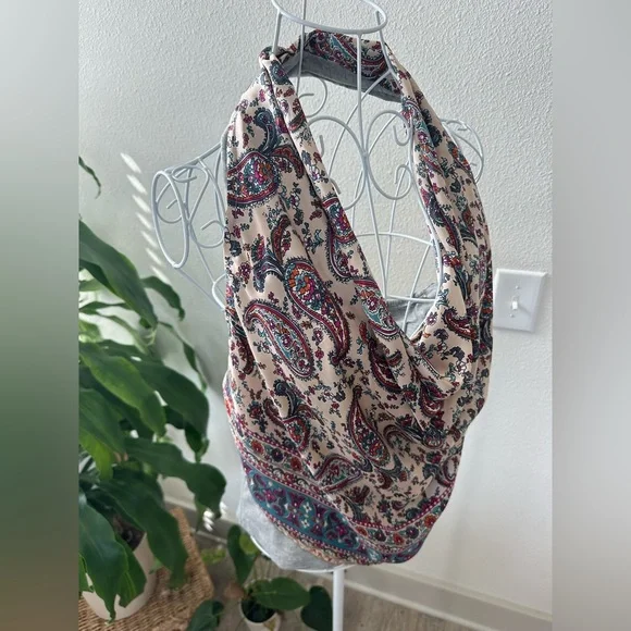 Paisley Print Halter Top - Picture 12 of 12